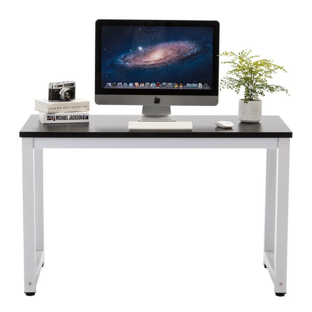 Computer Desk PC Laptop Table Workstation Writing Table Drawer Wood Office N4V7